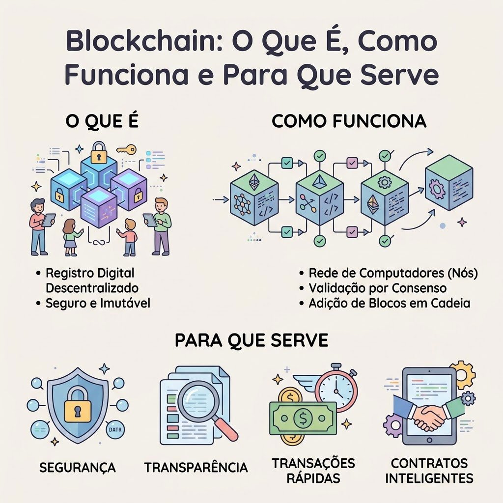 Blockchain: O Que É, Como Funciona e Para Que Serve