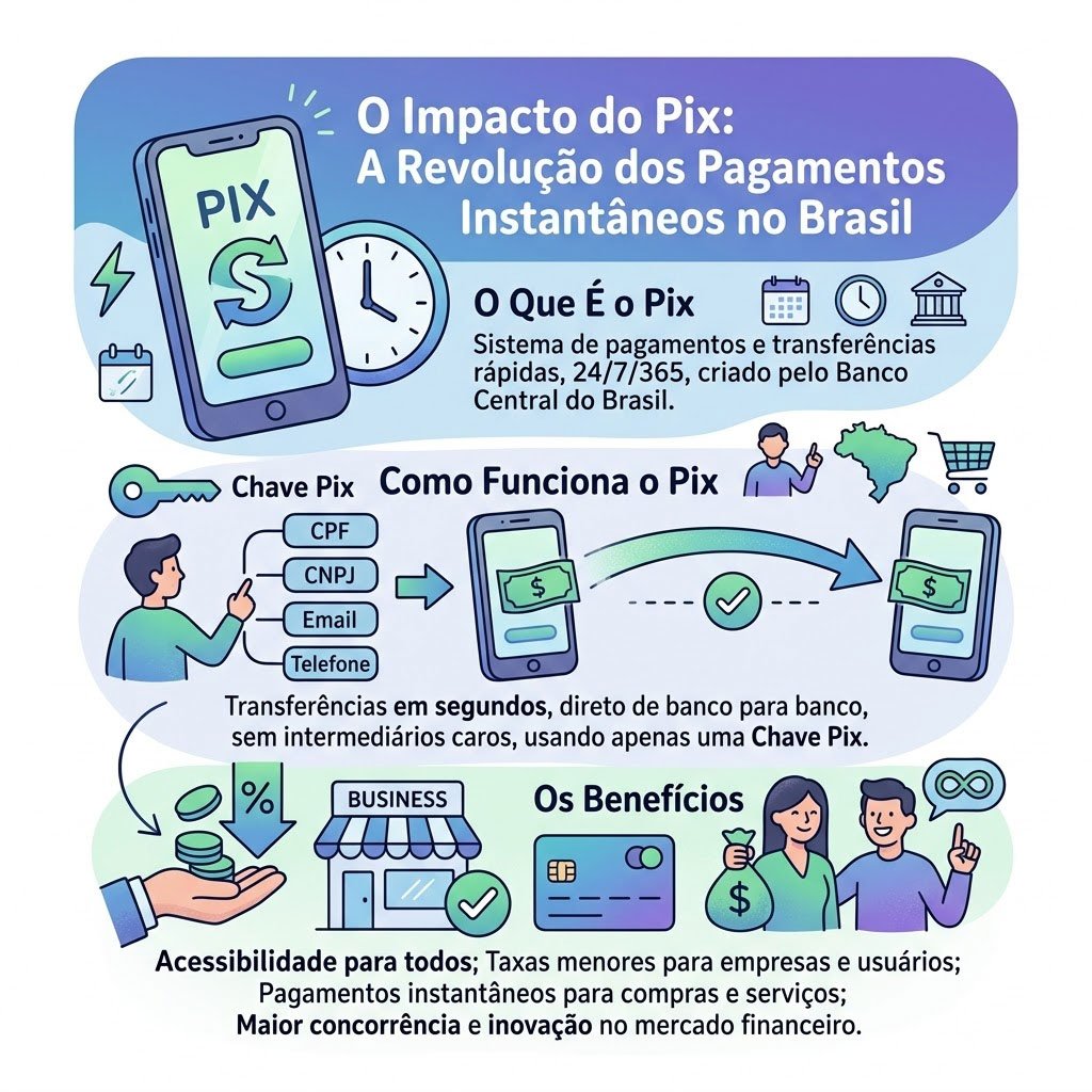 O Impacto do Pix: A Revolução dos Pagamentos Instantâneos no Brasil