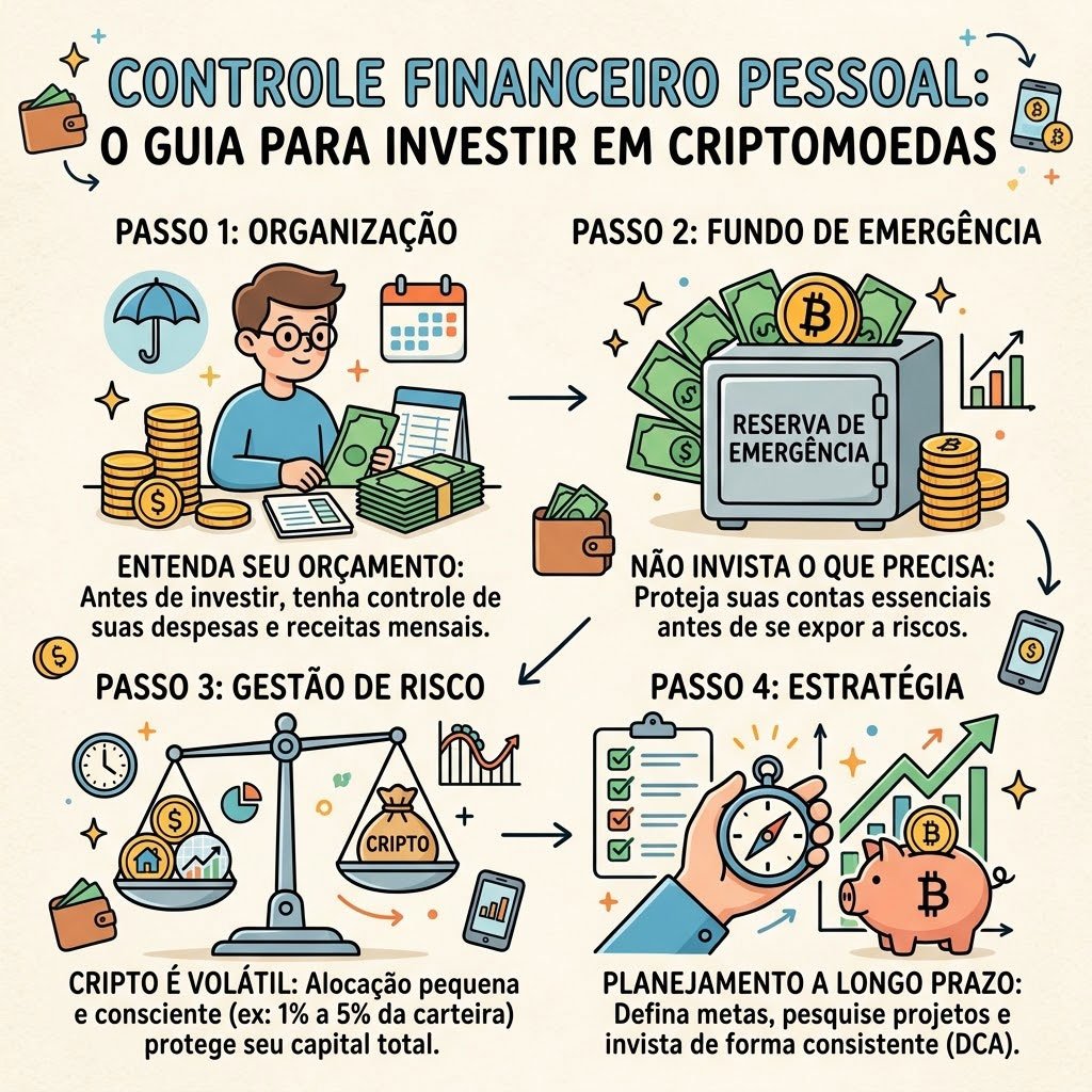 Controle Financeiro Pessoal: O Guia para Investir em Criptomoedas