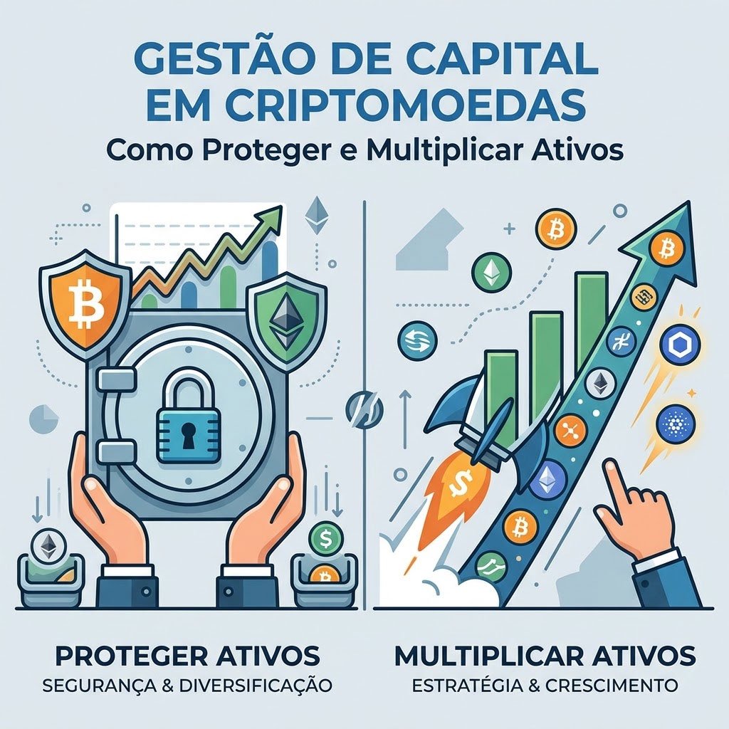 Gestão de Capital em Criptomoedas: Como Proteger e Multiplicar Ativos