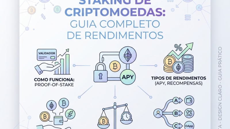 O Que é Staking de Criptomoedas: Guia Completo de Rendimentos