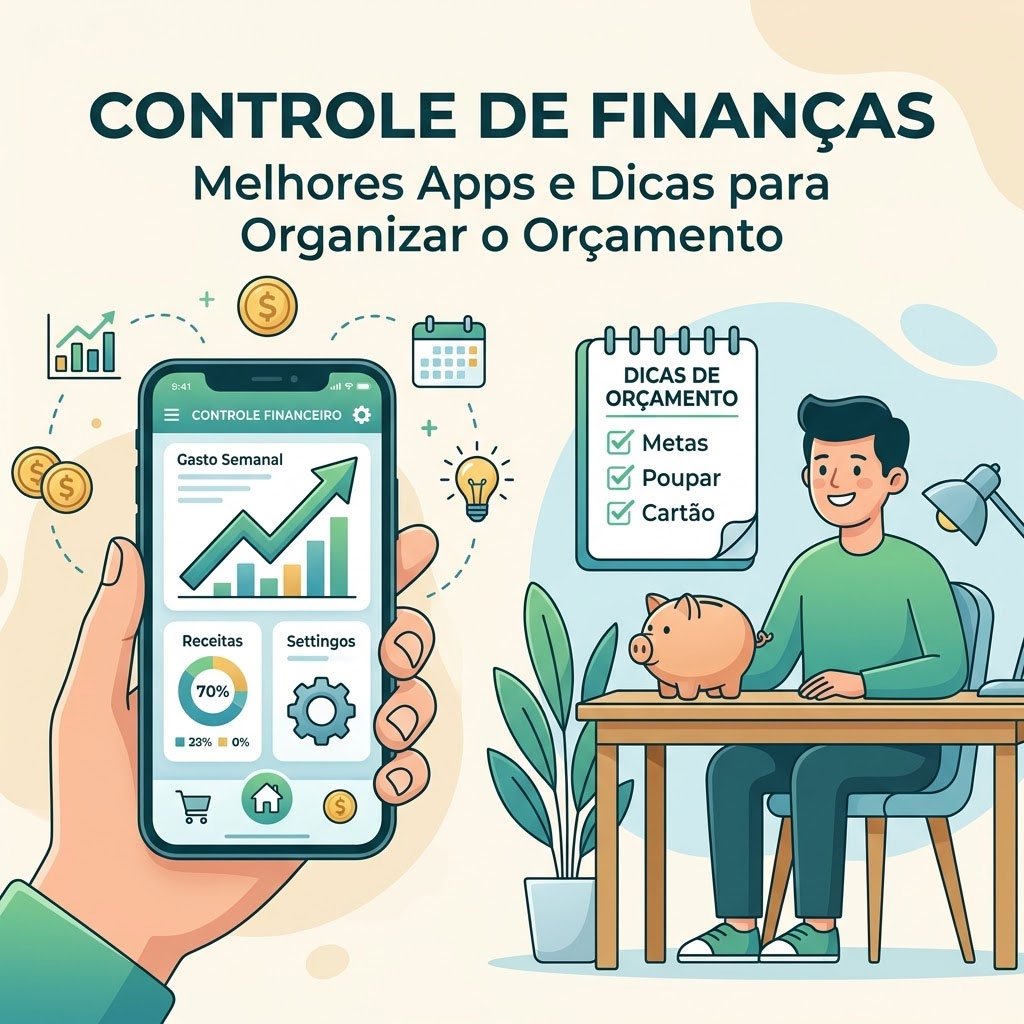 Controle de Finanças: Melhores Apps e Dicas para Organizar o Orçamento