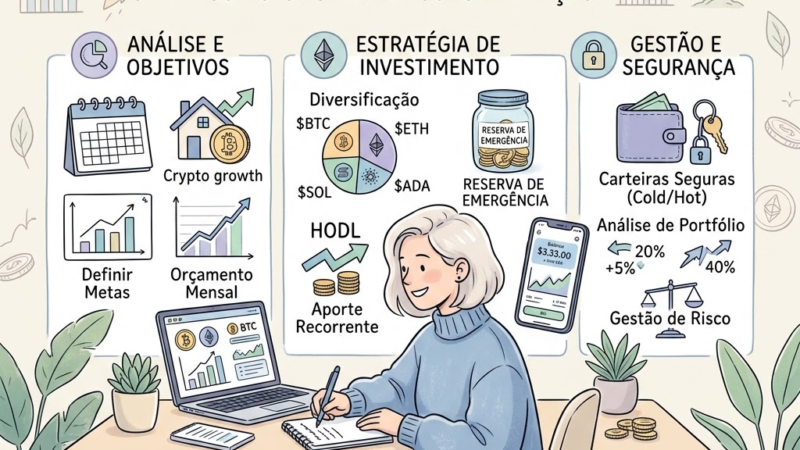 Planejamento Financeiro para Criptomoedas: Como Organizar suas Finanças