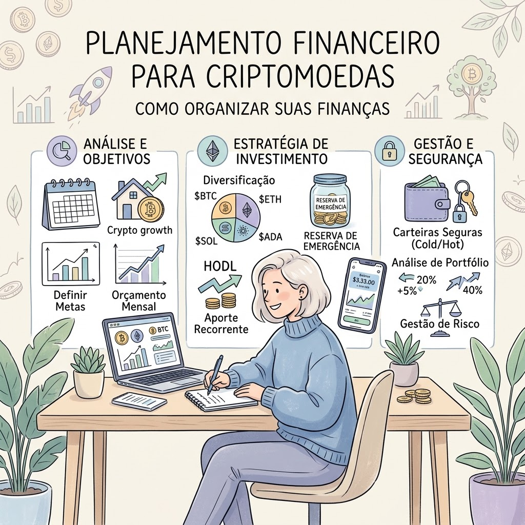 Planejamento Financeiro para Criptomoedas: Como Organizar suas Finanças